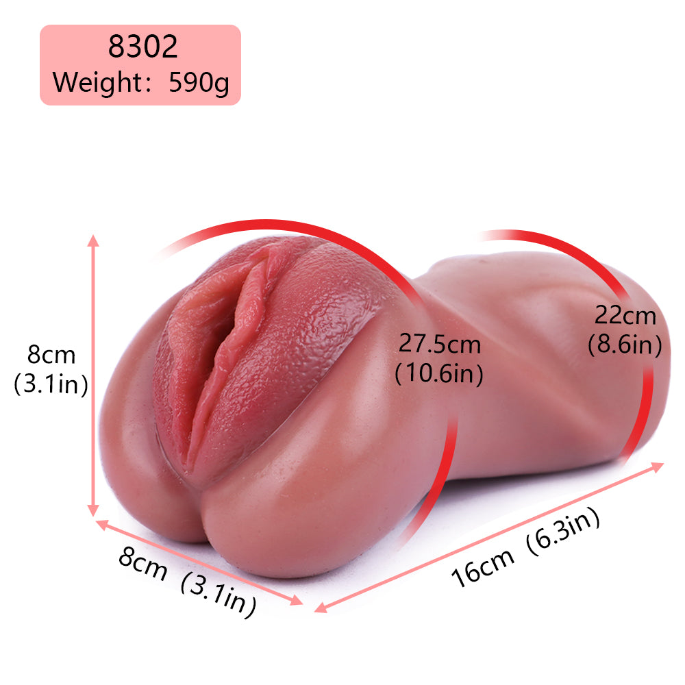 Realistic Sex Doll with Vaginal Lips - Male Masturbator Pocket Pussy with Realistic Texture