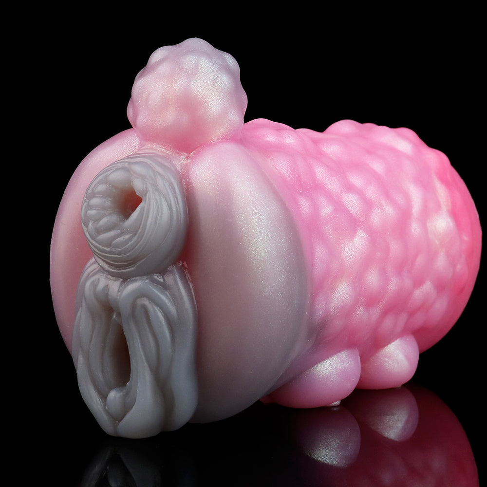 Fantasy Animal Pocket Pussy Male Masturbator - Mini Silicone Sex Doll for Men