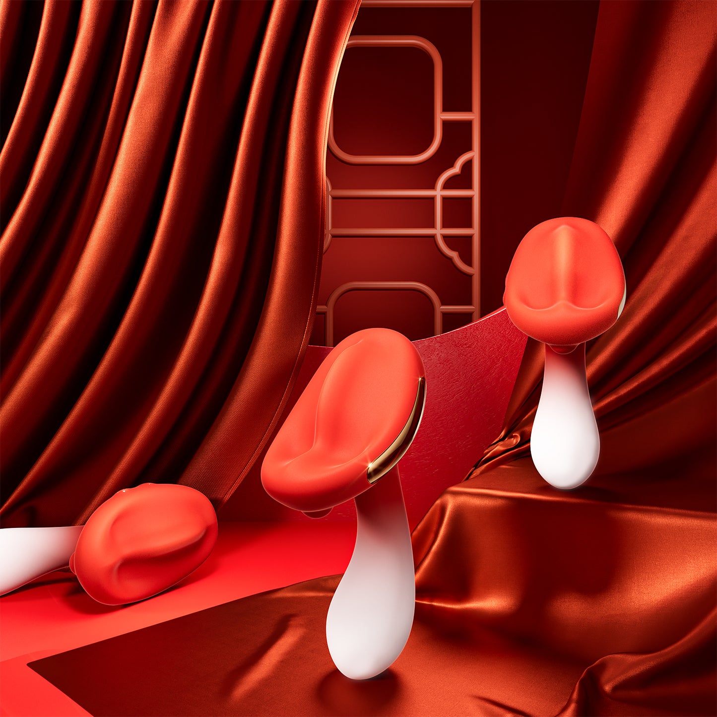 Mushroom Double End Magic Vibrator – Double Pleasure for an Unparalleled Experience