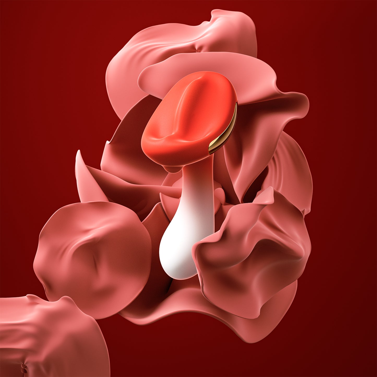 Mushroom Double End Magic Vibrator – Double Pleasure for an Unparalleled Experience