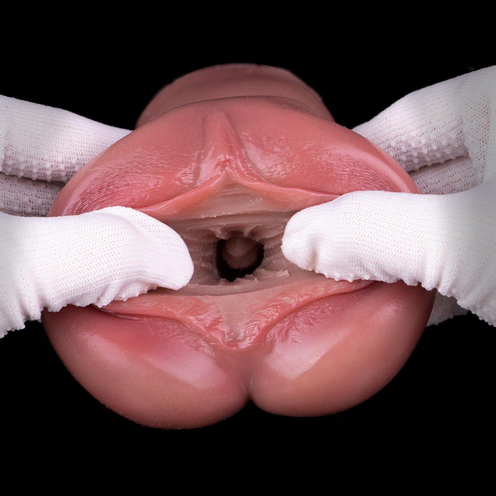 Realistic Life Size Pocket Pussy Sex Doll - Realistic Penis Textured Male Masturbator