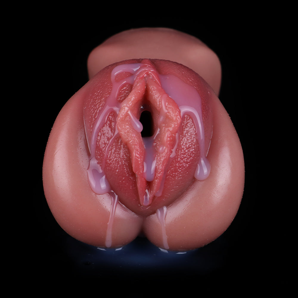 Realistic Sex Doll with Vaginal Lips - Male Masturbator Pocket Pussy with Realistic Texture