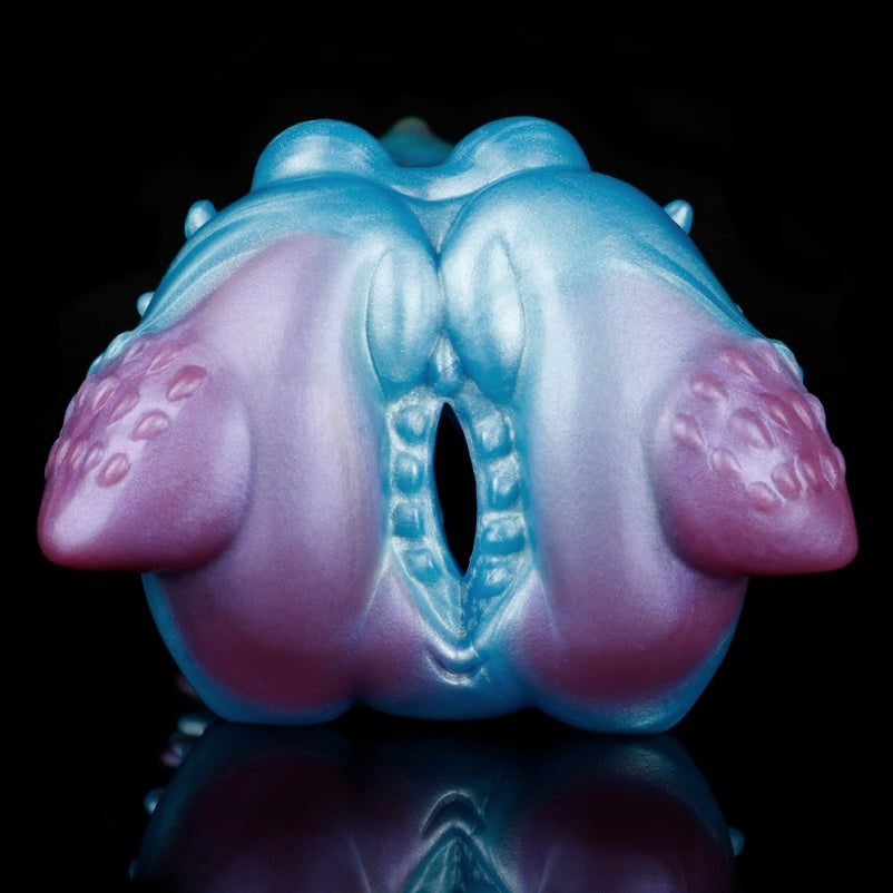 Silicone Sea Rabbit Sex Doll - Abyssal Textured Male Masturbator for Beautiful Vaginas