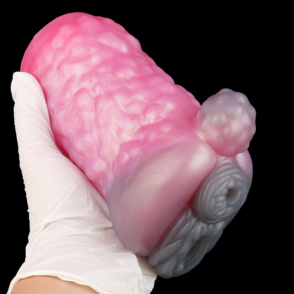 Fantasy Animal Pocket Pussy Male Masturbator - Mini Silicone Sex Doll for Men