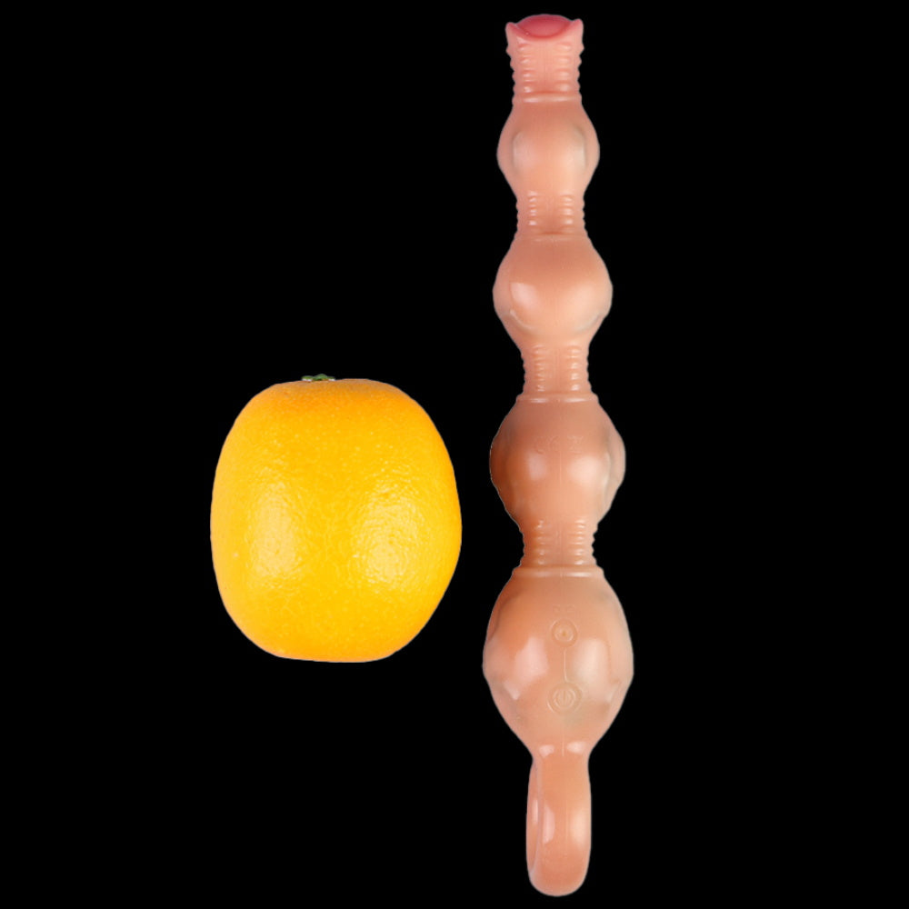 Anal Dildo Beads Plug Vibrator Silicone - Female Tool for Vaginal Stimulation