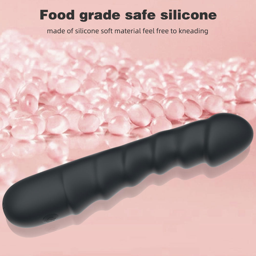 Spiral Vibrating Anal Plug – Prostate Massager and Vaginal Masturbator