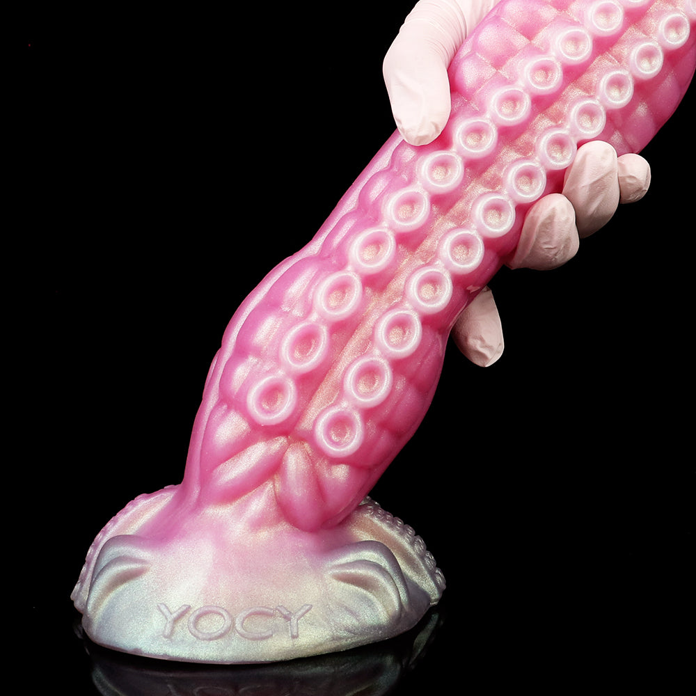 Silicone Tentacle Dildo - Monster Fantasy Anal Plug for Women and Men