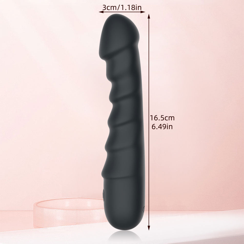 Spiral Vibrating Anal Plug – Prostate Massager and Vaginal Masturbator