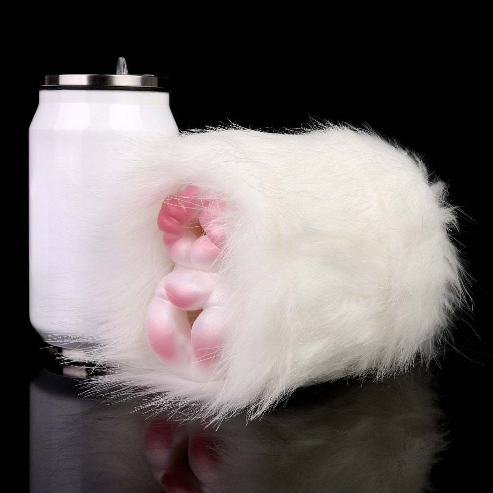 Pocket Pussy Furry Sex Doll - Realistic Guinea Pig Masturbator with White Fur for Men