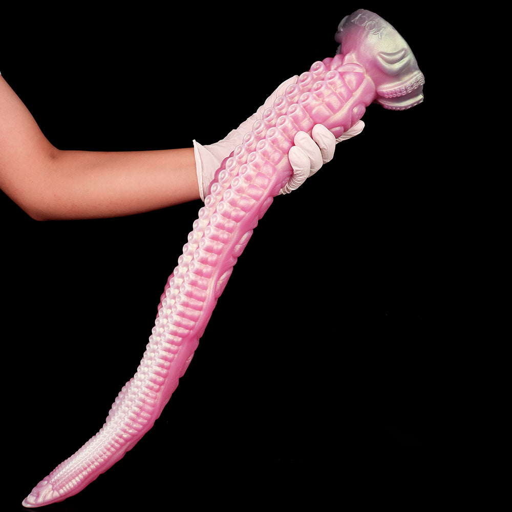 Silicone Tentacle Dildo - Monster Fantasy Anal Plug for Women and Men