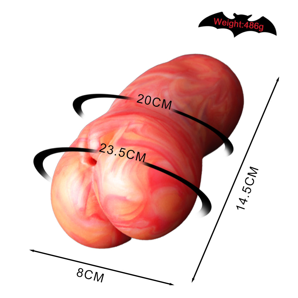 Blood-Tone Realistic Masturbator Sex Doll - Fantasy Pocket Pussy Sex Toy for Men