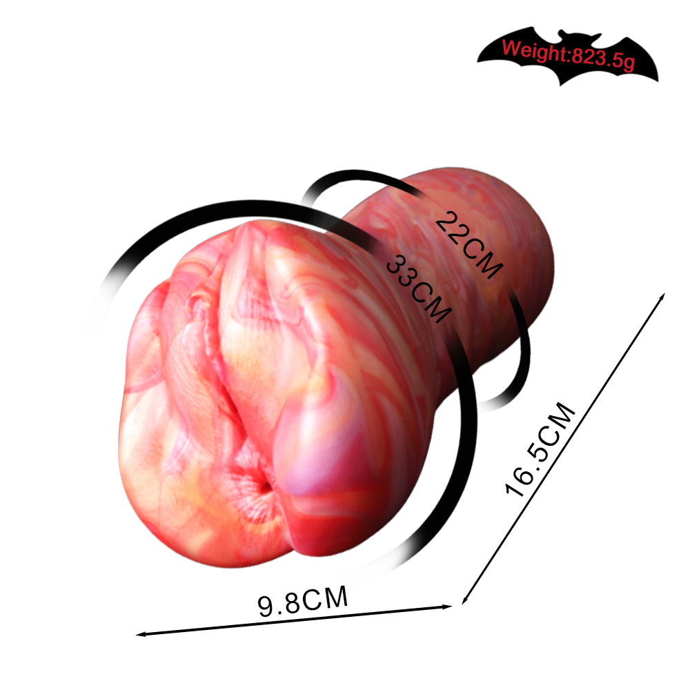 Realistic Vagina Types in Blood Tone - Domlust Pocket Pussy Sex Doll for Men