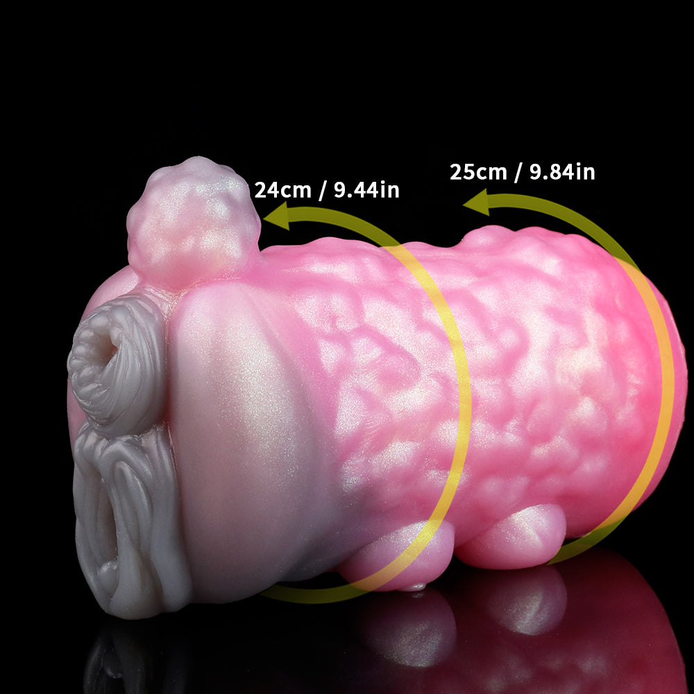Fantasy Animal Pocket Pussy Male Masturbator - Mini Silicone Sex Doll for Men