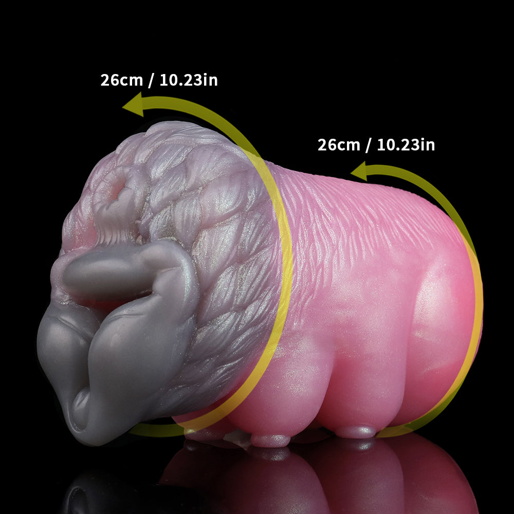 Wolf Beauty Pussy Sex Doll - Fantasy Animal Pocket Masturbation Cup for Men