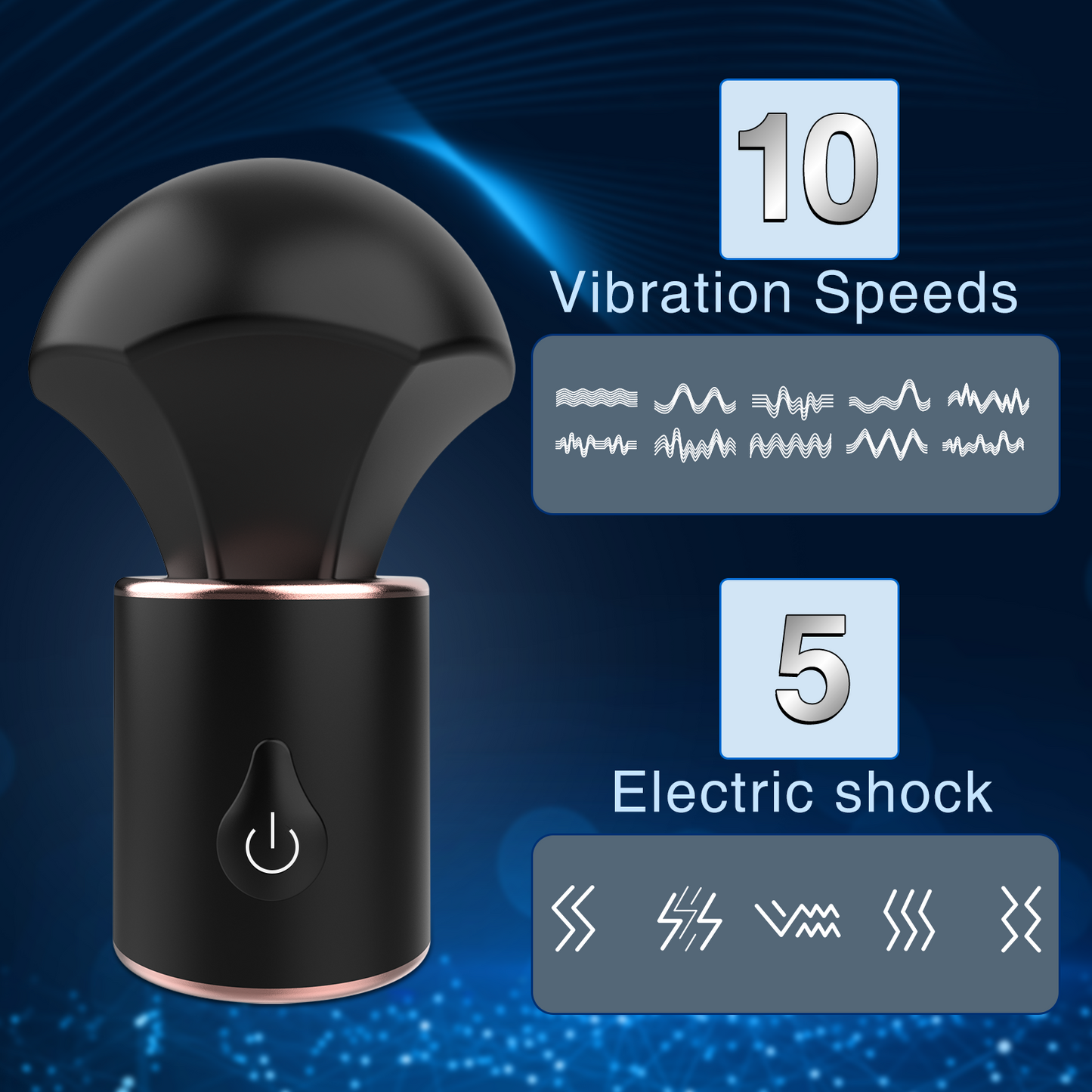 E-stim Magic Wand Vibrator – Powerful Stimulation for Clitoris and Vagina