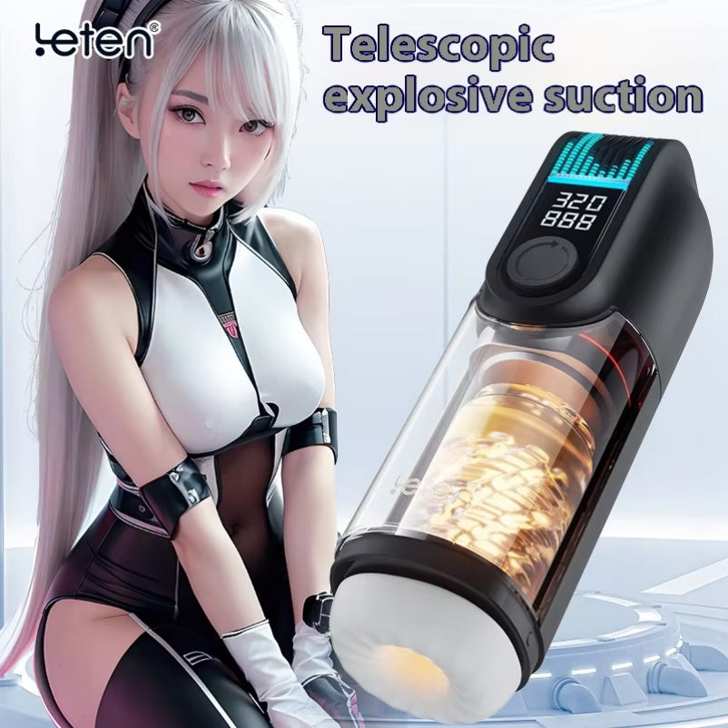 Vibrador para Pene de Succión Automática - Masturbador de Hombre para Disfrutar de Mamadas