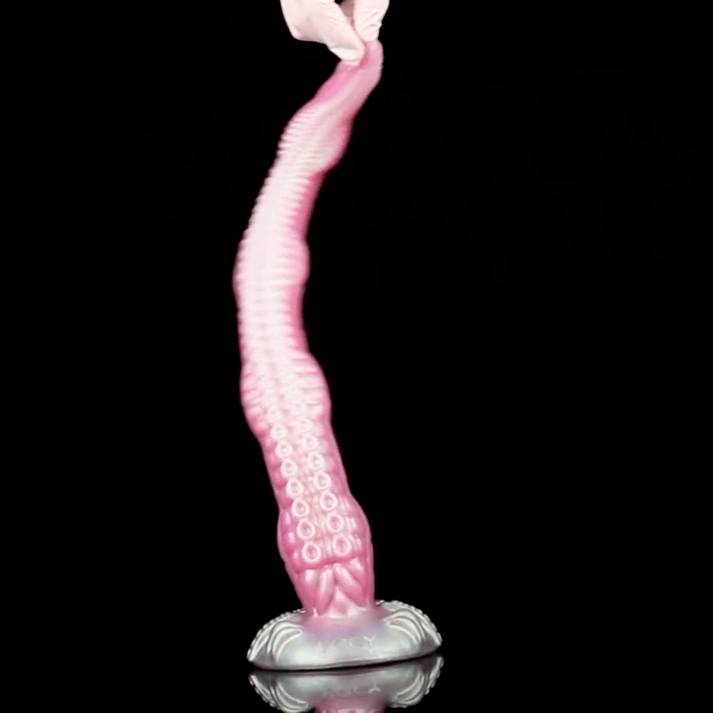 Silicone Tentacle Dildo - Monster Fantasy Anal Plug for Women and Men
