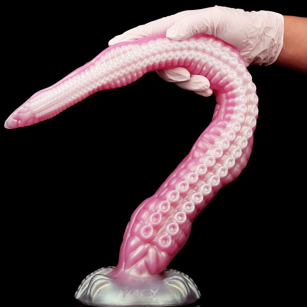 Silicone Tentacle Dildo - Monster Fantasy Anal Plug for Women and Men
