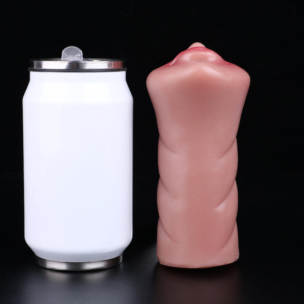 Realistic Big Mouth Pocket Pussy Sex Doll - Silicone Masturbation Cup for Men