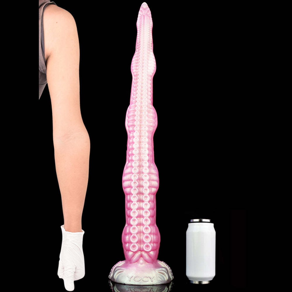 Silicone Tentacle Dildo - Monster Fantasy Anal Plug for Women and Men
