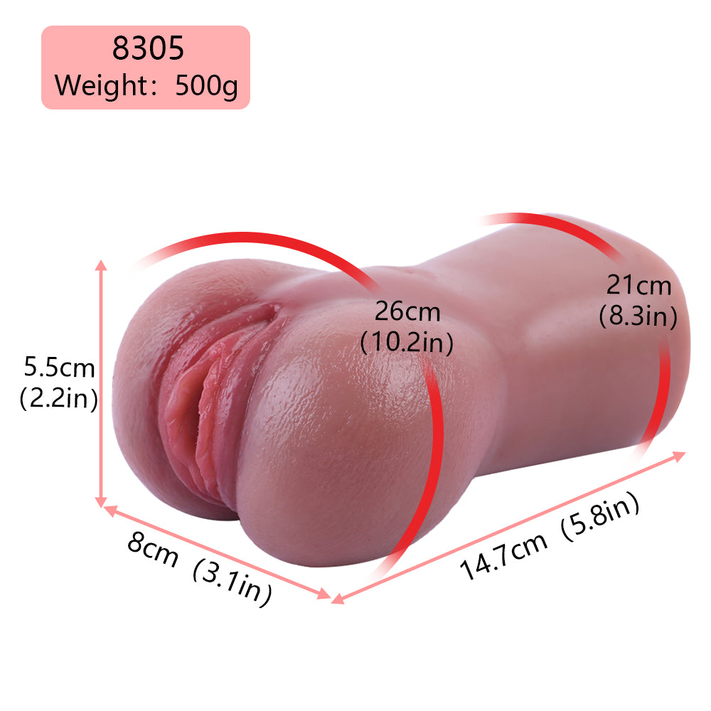 Sex Doll with Realistic Buttocks - Soft Silicone Male Masturbator