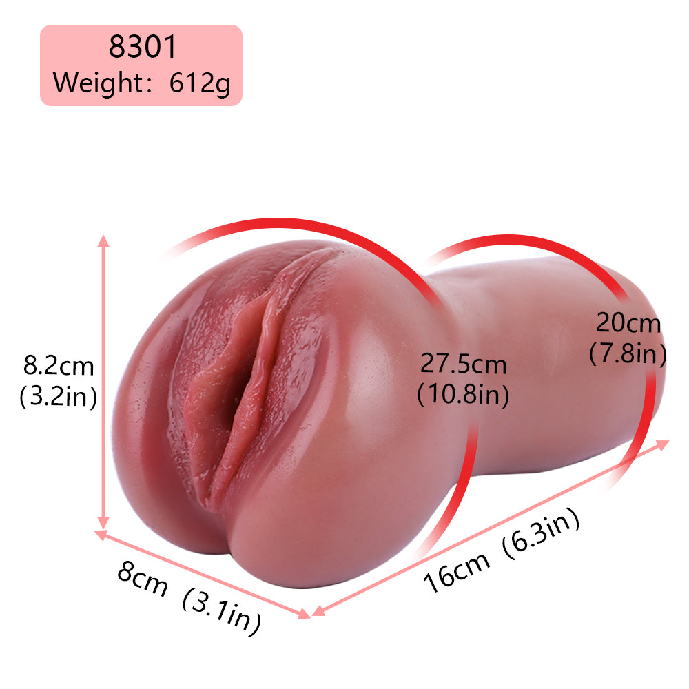Realistic Life Size Pocket Pussy Sex Doll - Realistic Penis Textured Male Masturbator