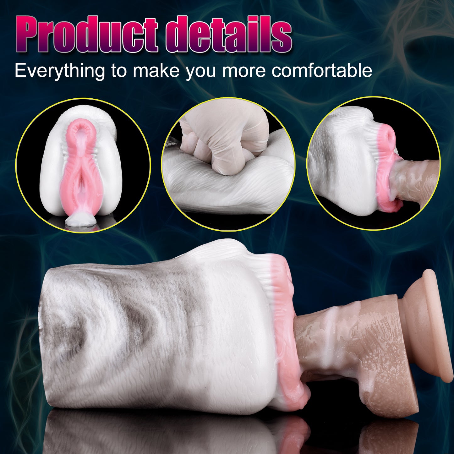 Zebra Fantasy Vibrator Vagina Types – Start Your Male Massage and Masturbation Journey