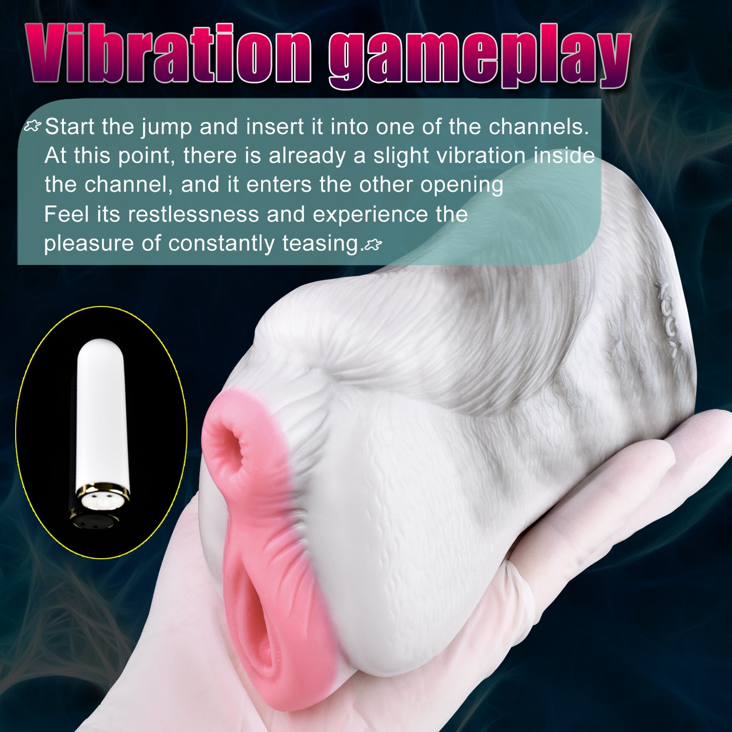 Zebra Fantasy Vibrator Vagina Types – Start Your Male Massage and Masturbation Journey