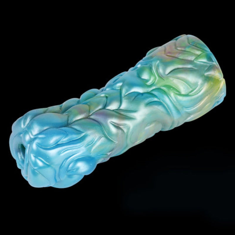 Double Entry Silicone Pocket Pussy – Male Erotic Toy for Penis Massage and Sensory Fantasies