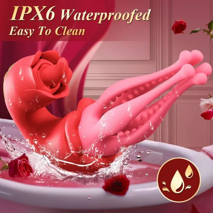 Consolador Fantasía Tentáculo Monstruoso con Vibración G-spot – Estimulador de Succión y Masaje para Hombres y Mujeres