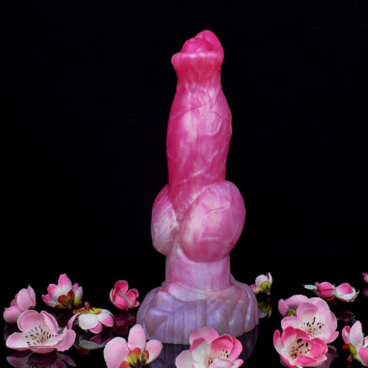 Dildo Fantástico de Silicona Canina – Estimulador Vaginal con Expansión Focalizada del G-spot