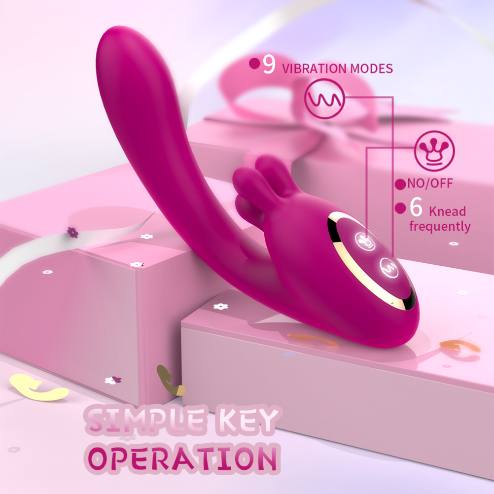 Fantástico Punto G Vibrador - Succionador de Clítoris Magic Wand para Orgasmo Femenino