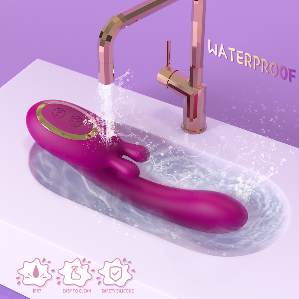 Fantástico Punto G Vibrador - Succionador de Clítoris Magic Wand para Orgasmo Femenino