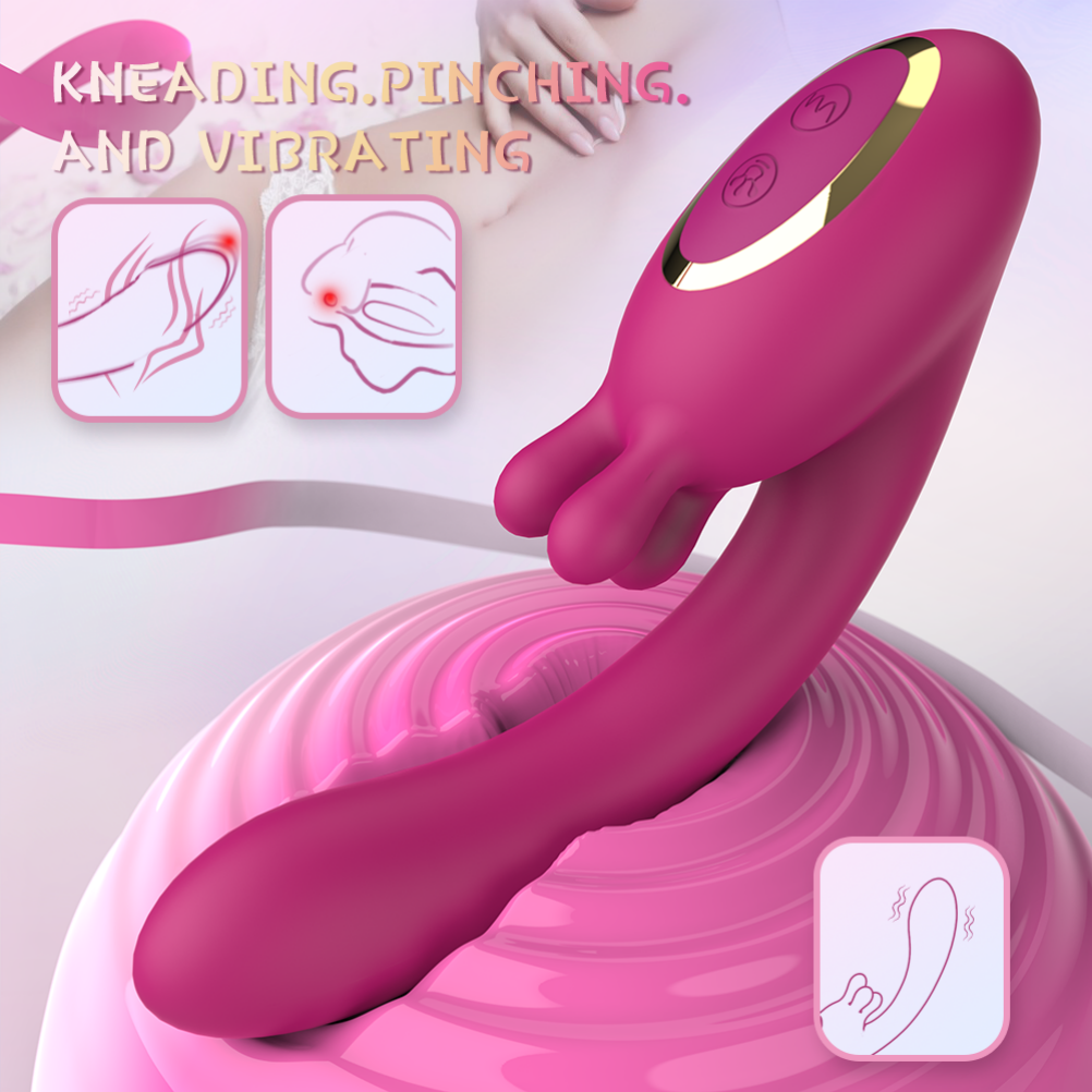 Fantástico Punto G Vibrador - Succionador de Clítoris Magic Wand para Orgasmo Femenino