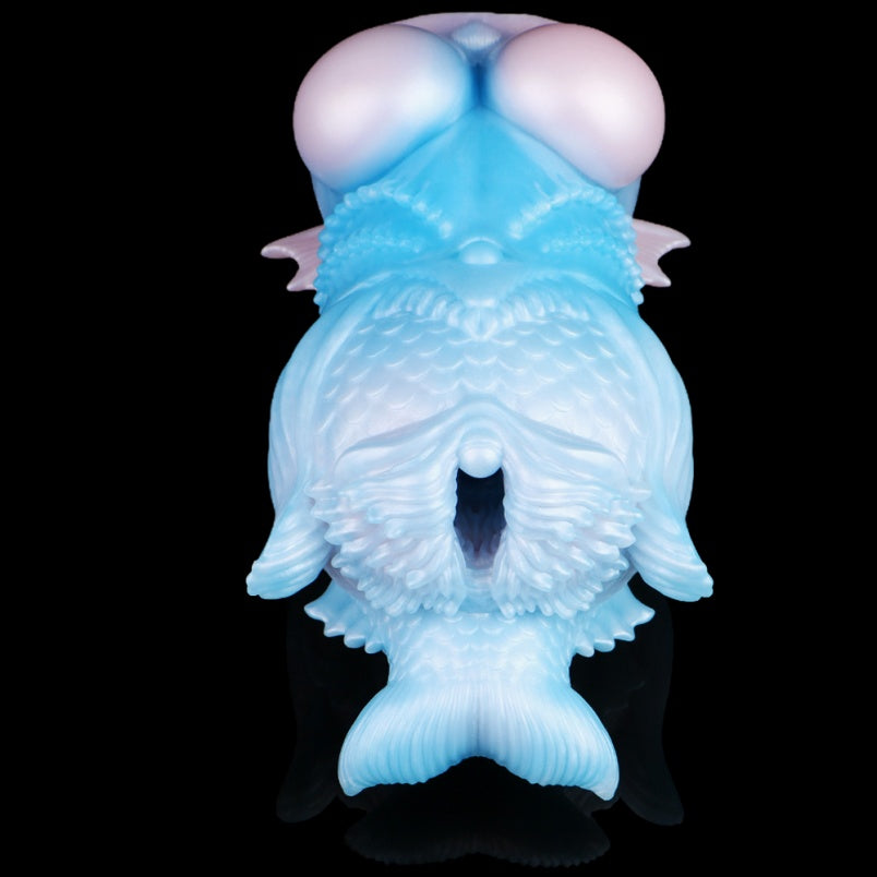Sex Doll de Fantasía Sirena de Silicona Azul - Masturbador de Alta Estimulación para el Placer Masculino