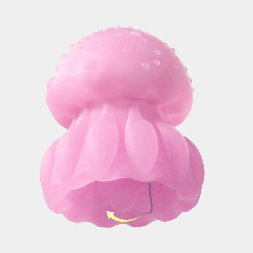 Succionador de Clítoris "Medusa Luminosa"- Vibrador Vaginal con Lengua Biónica 360° y Luz RGB