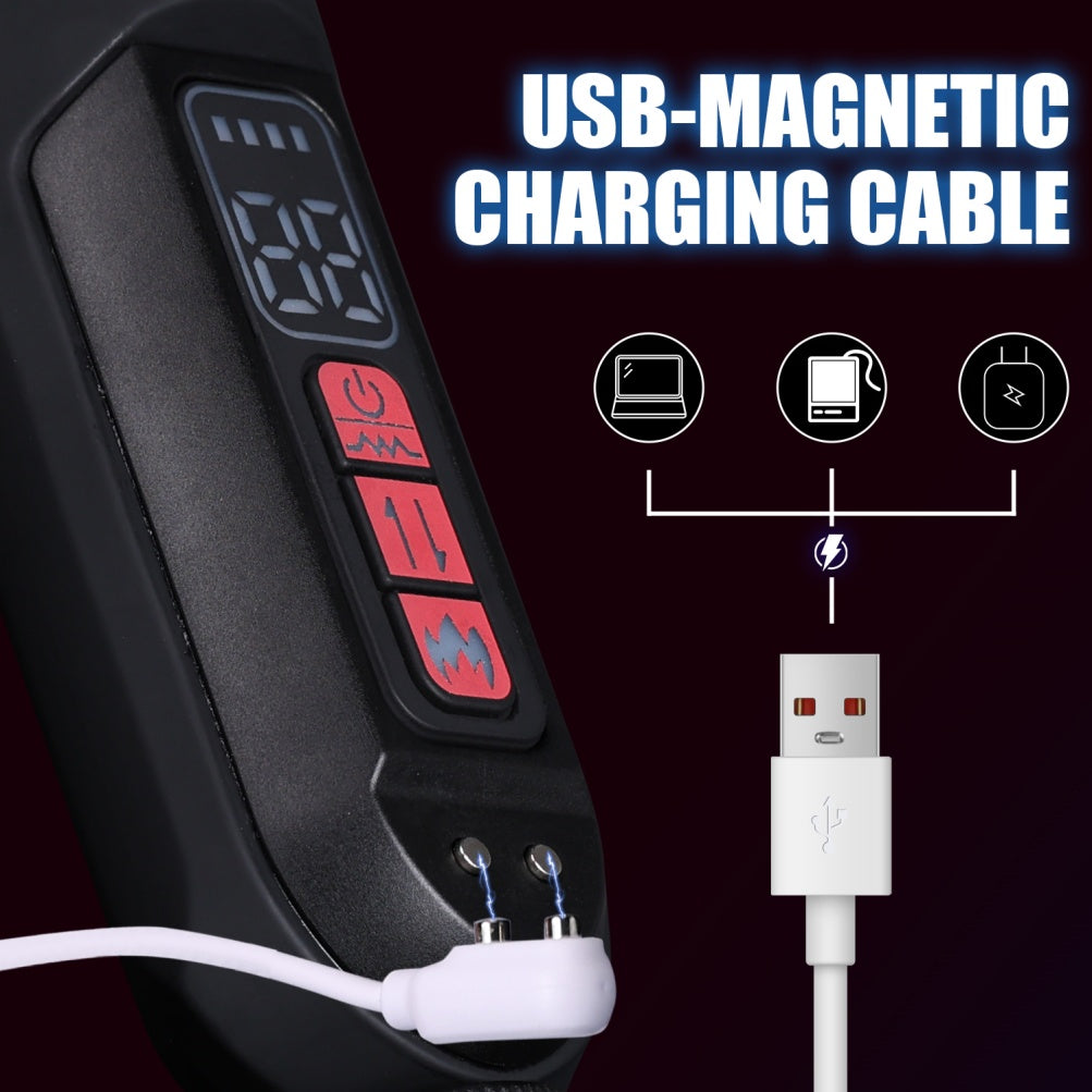 Máquina Sexual de Silicona Realista Consolador Vibrador - Automático con Calefacción y Empuje Ajustable