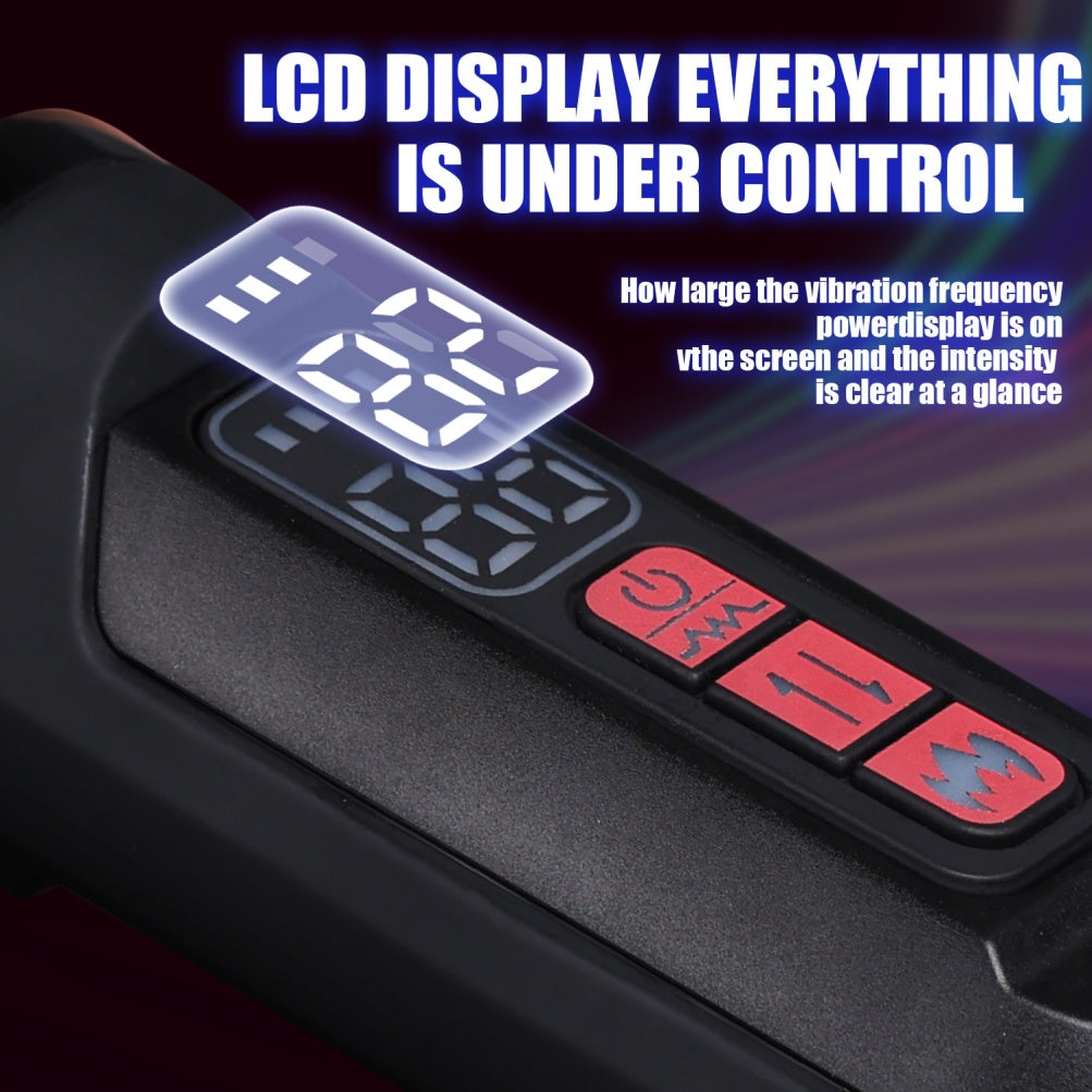 Máquina Sexual de Silicona Realista Consolador Vibrador - Automático con Calefacción y Empuje Ajustable