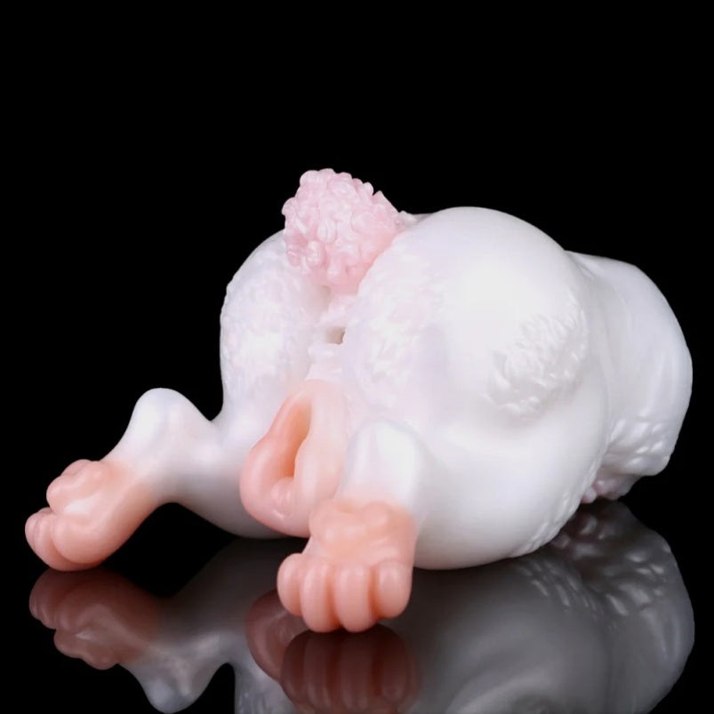 Fantasy Rabbit Style Sex Doll Torso – Sex Toys for Men with Dual Channel and Realistic Tail