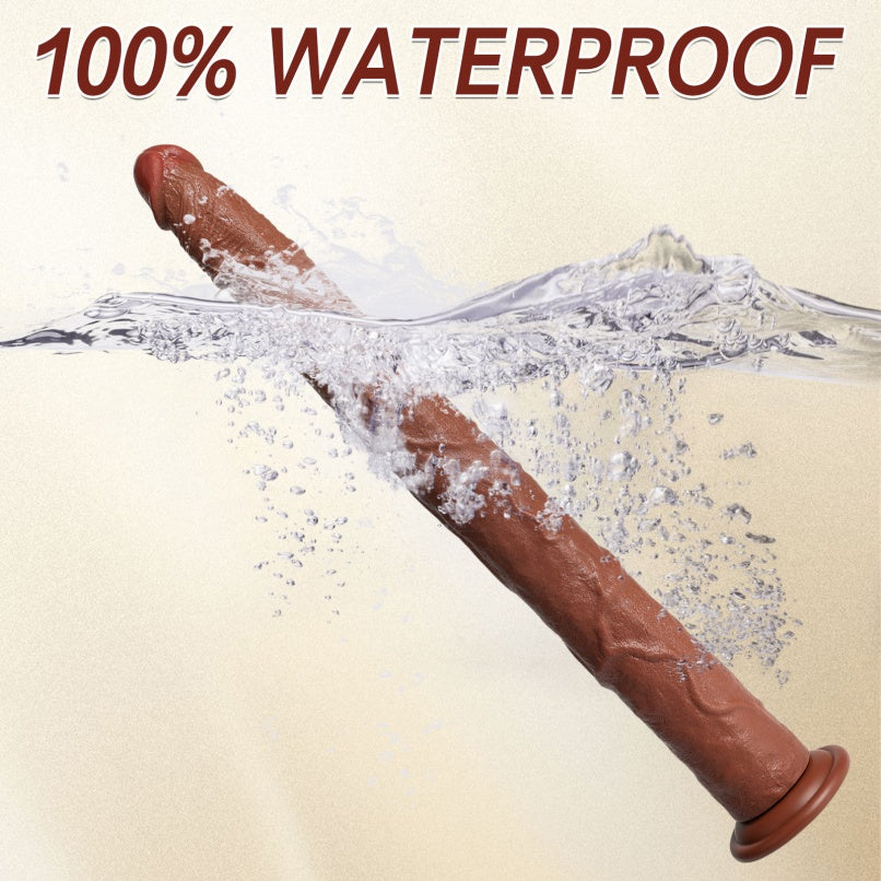 Dildo Fantasía Ultra Largo de Silicona Realista para Análisis - Pene de 52 cm Herramienta de Exploración Vaginal