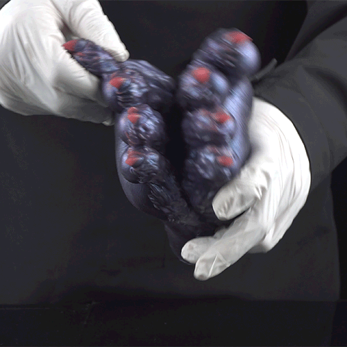 Fantasy Sex Doll with Double Demon Feet – Hidden Silicone Masturbator and Sex Toys for Men