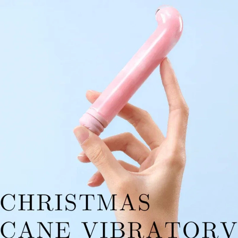 Vibrador de Bastón de Navidad para Punto G – El Regalo Perfecto para el Orgasmo Femenino y Masaje Vaginal