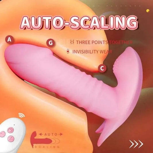 Consolador Vibrador de Empuje para Punto G con Base de Ancla – Revolución en Juguetes Sexuales para Mujeres y Estimulación del Clítoris