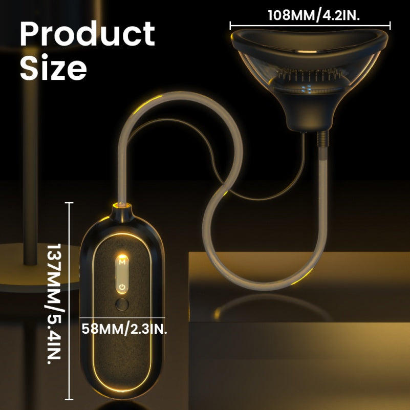 Succionador Vaginal y Clítoris Magic Wand - Juguete Multifuncional de Vibración para Mujer