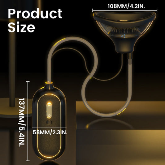 Succionador Vaginal y Clítoris Magic Wand - Juguete Multifuncional de Vibración para Mujer