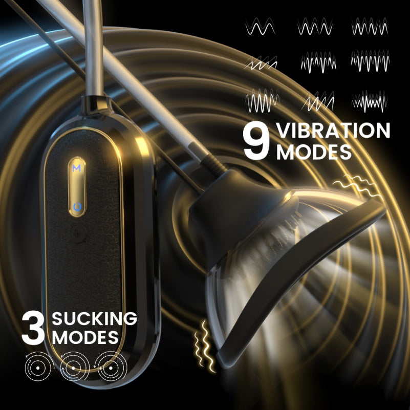 Succionador Vaginal y Clítoris Magic Wand - Juguete Multifuncional de Vibración para Mujer