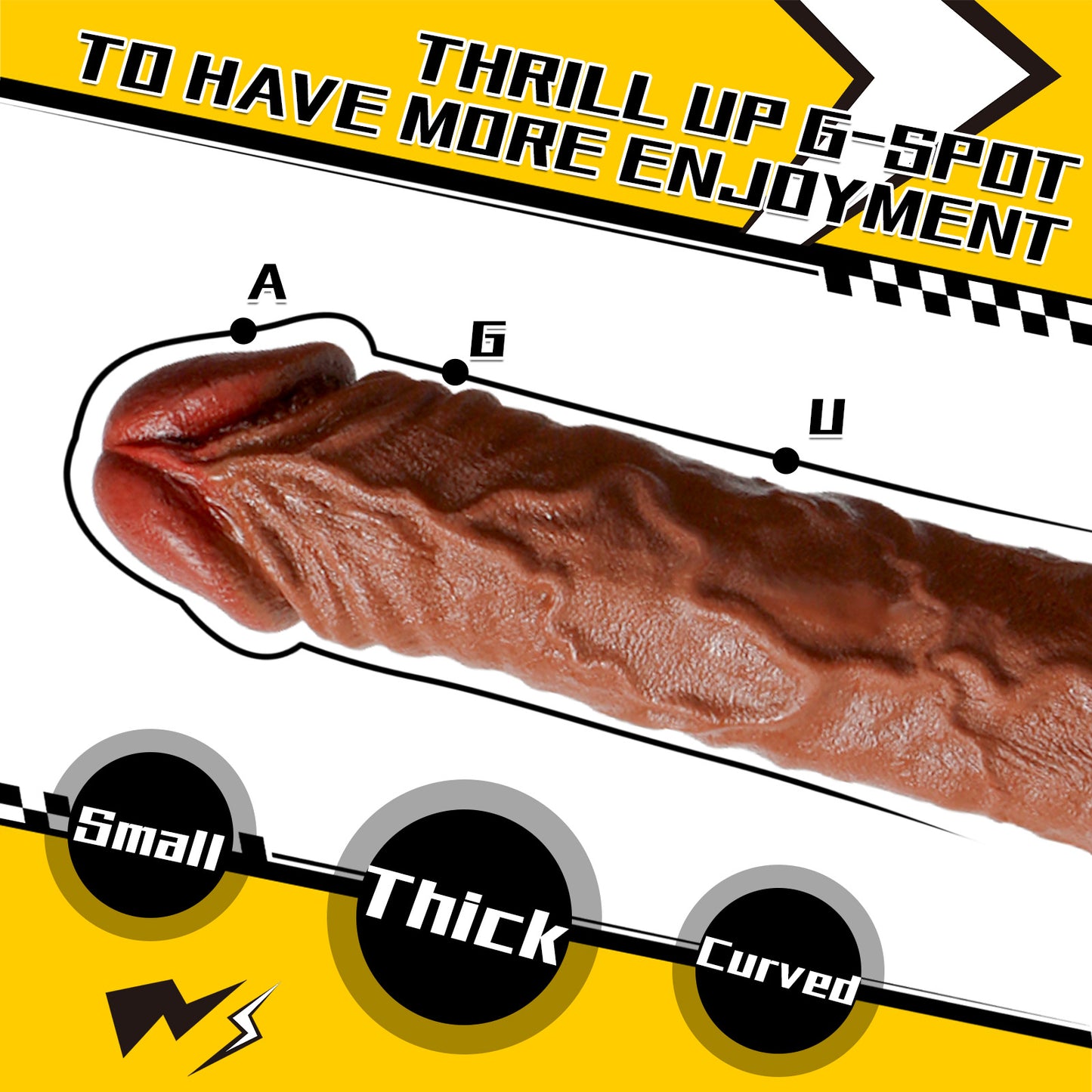 Dildo de Fantasía Insertable con Succionador para Orgasmo Femenino y Anal – Silicona Carnosa Realista para Penetración Profunda.