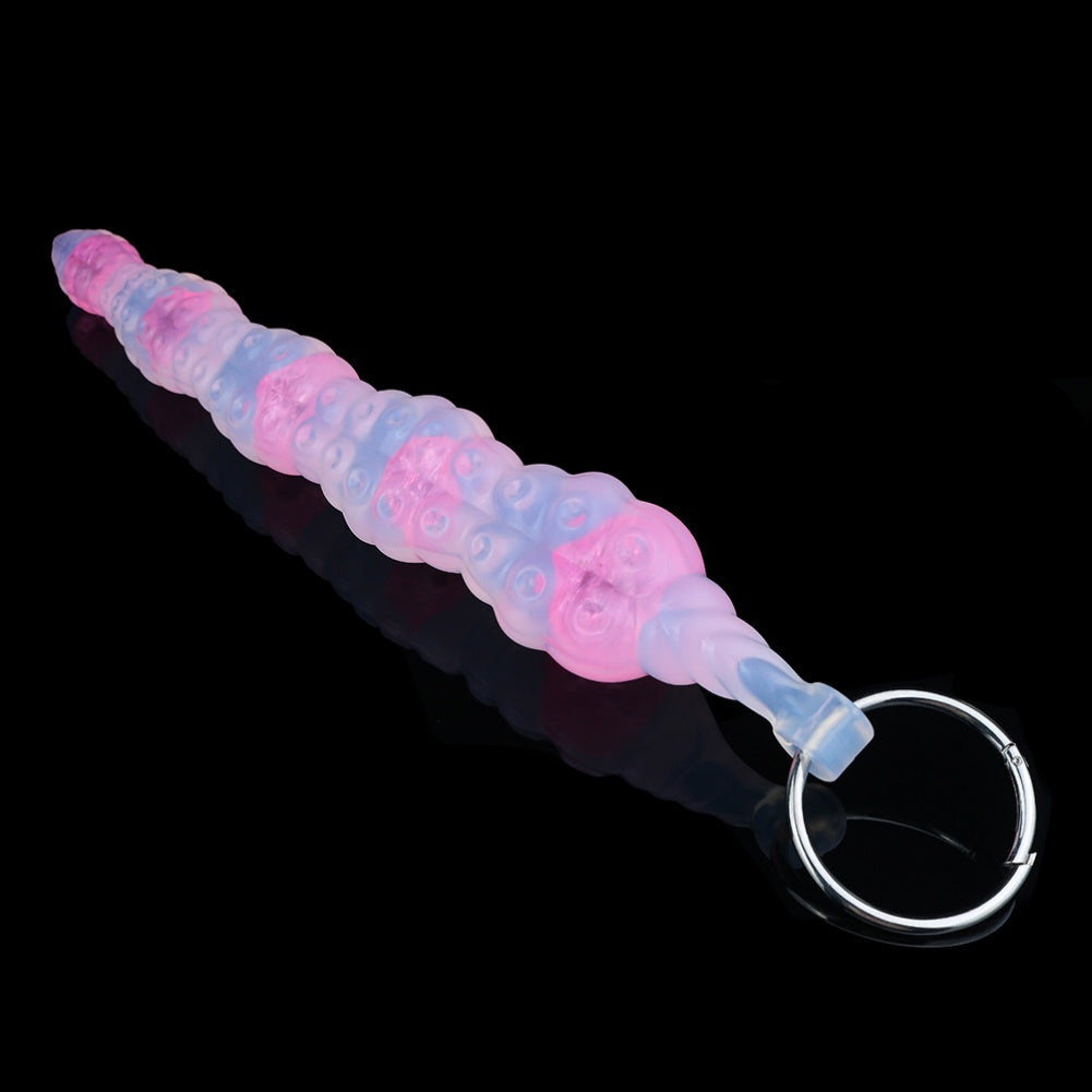 Plug Anal Fantasia com Tentáculos – Brinquedo de Silicone para Estimulação do Ponto G Feminino