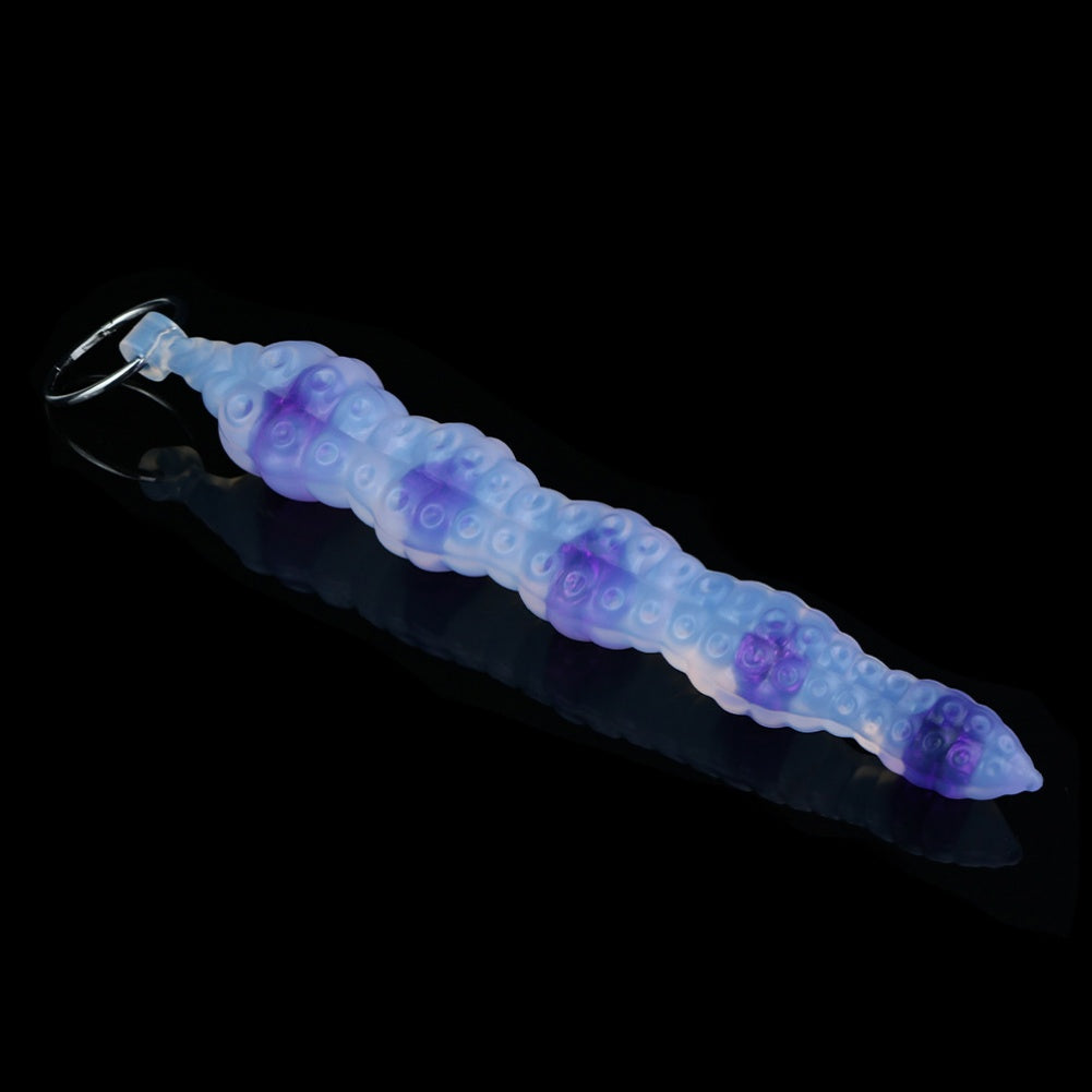 Plug Anal Fantasia com Tentáculos – Brinquedo de Silicone para Estimulação do Ponto G Feminino