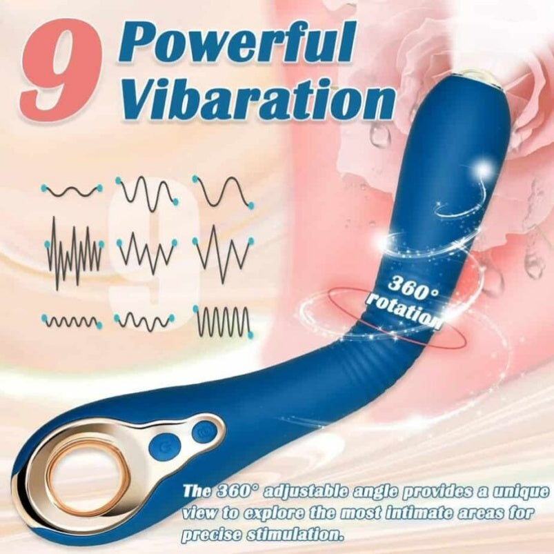 Vibrador Dildo con Cámara HD y Calefacción - Estimulador del Punto G para el Orgasmo Femenino Definitivo